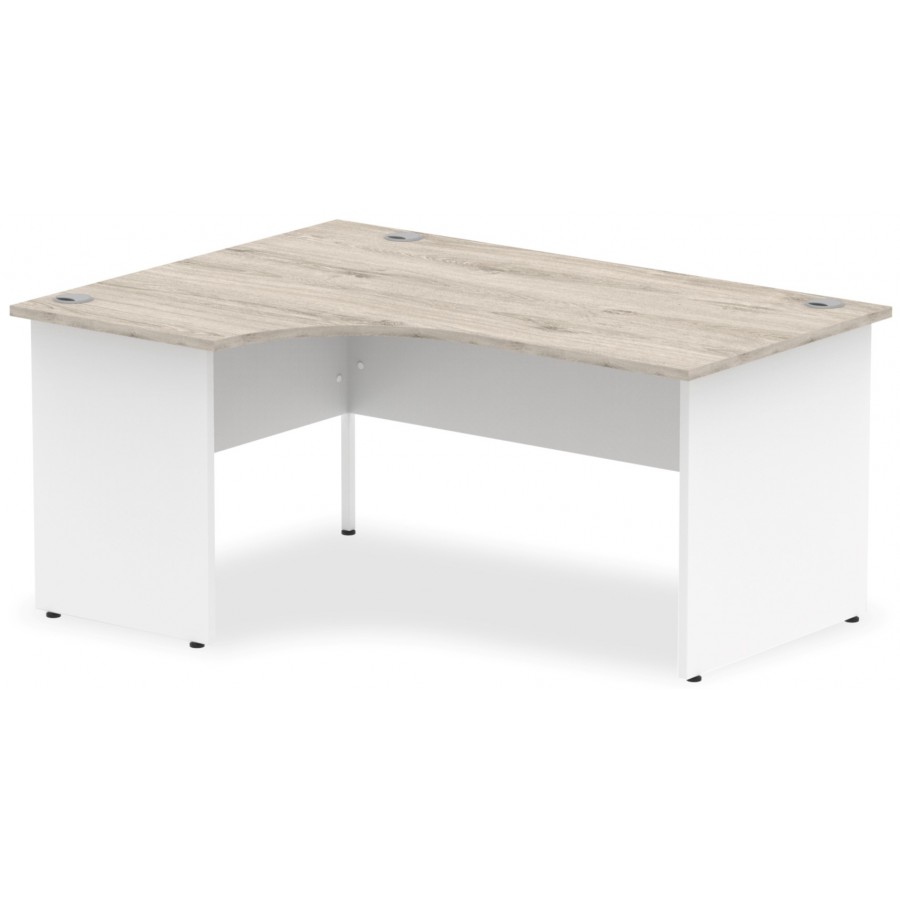 Two tone corner desk hotsell